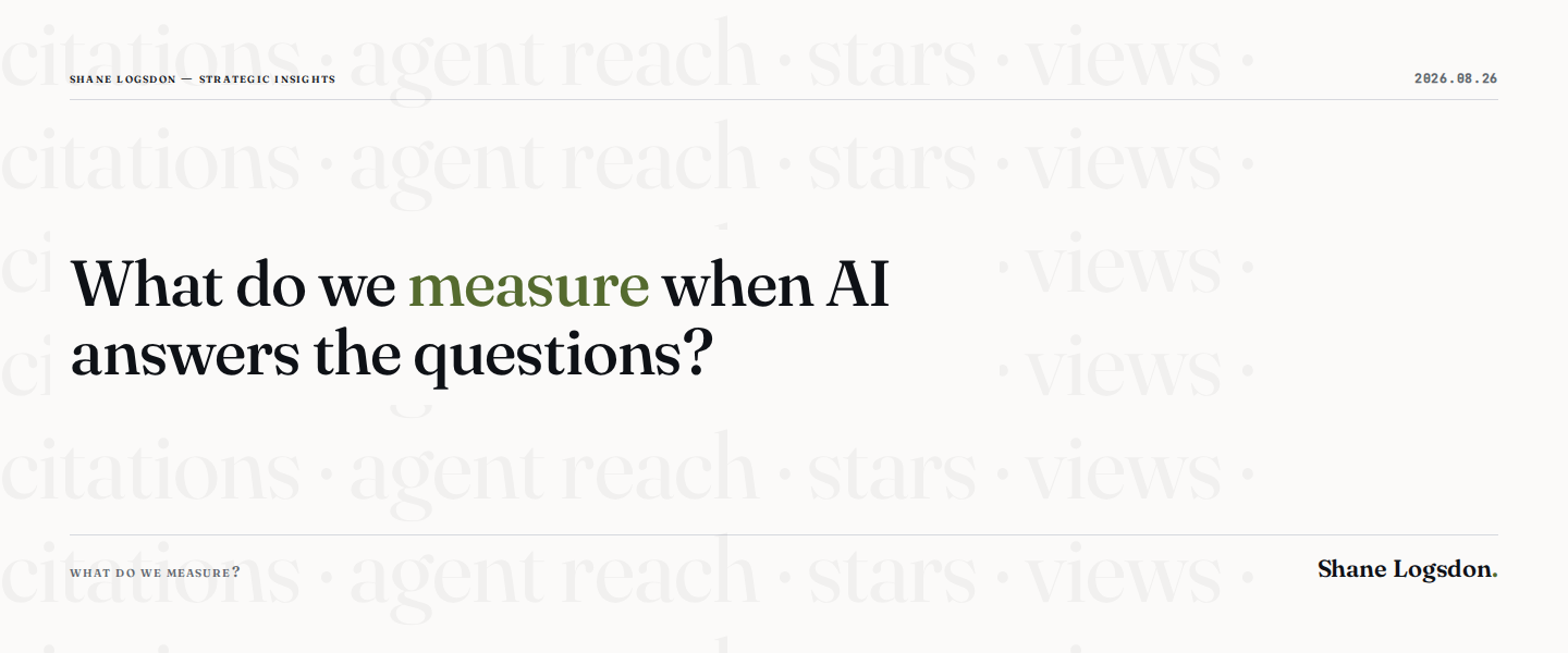 What Do We Measure When AI Answers the Questions?